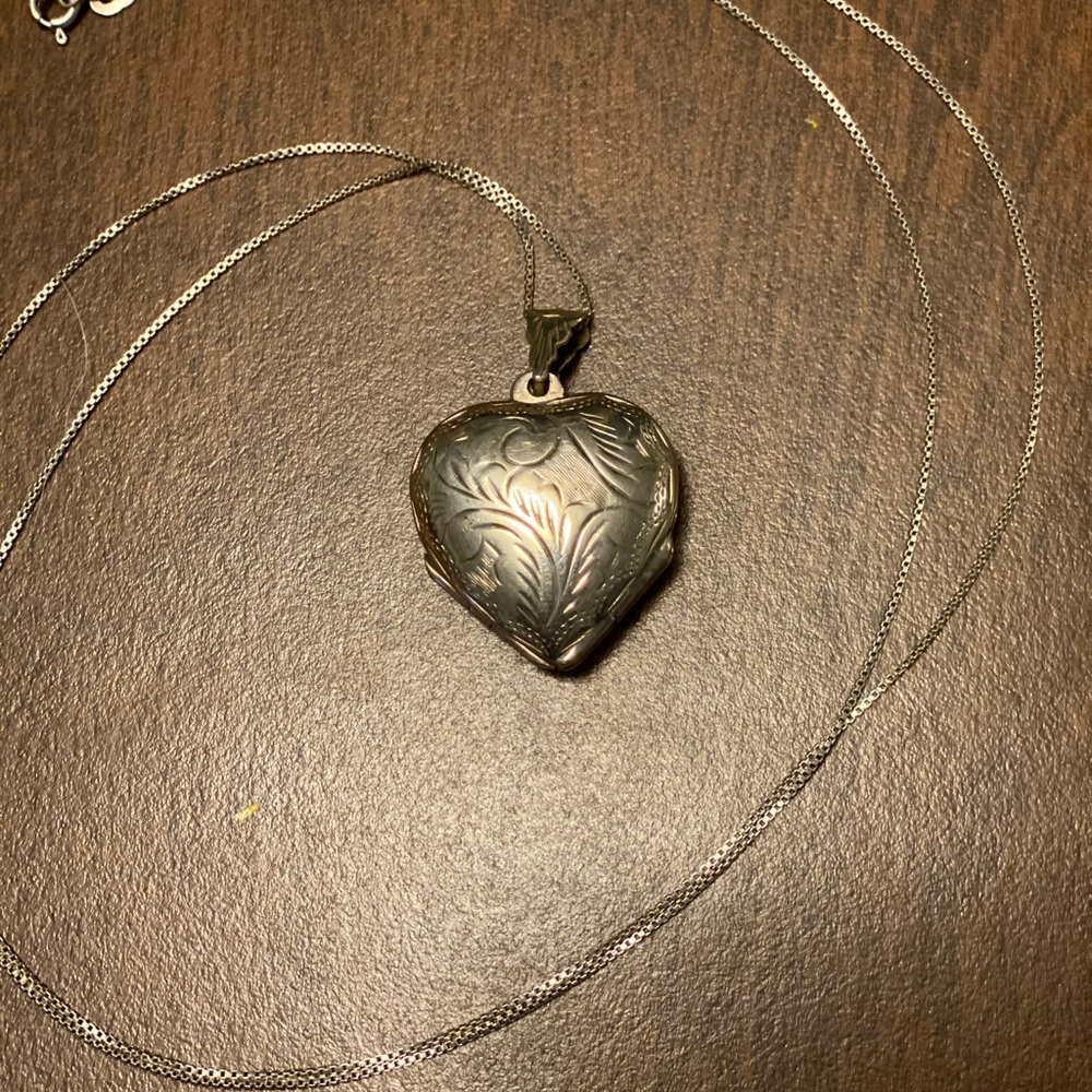 Sterling silver locket
